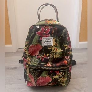 Herschel Mini Canvas Backpack - Tropical Jungle Hoffman Collaborative